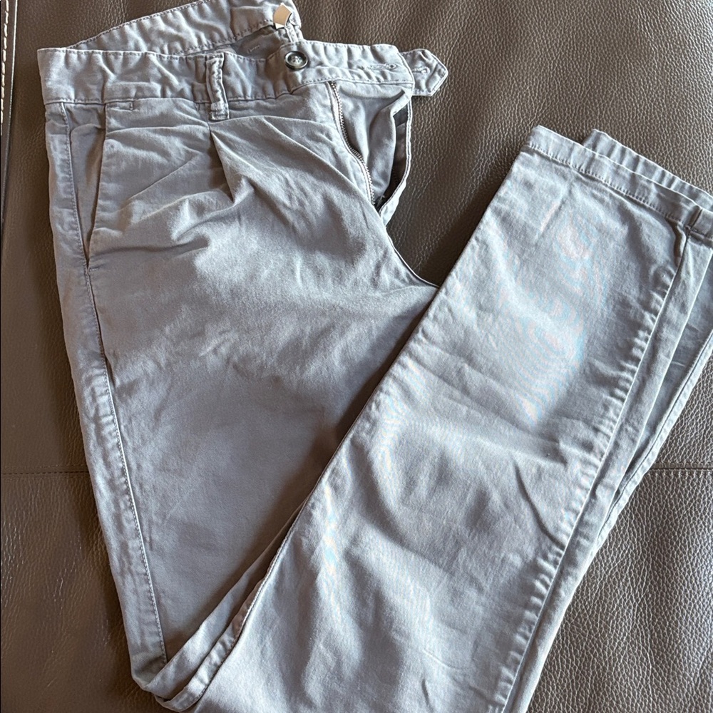 Men's Gray Chinos